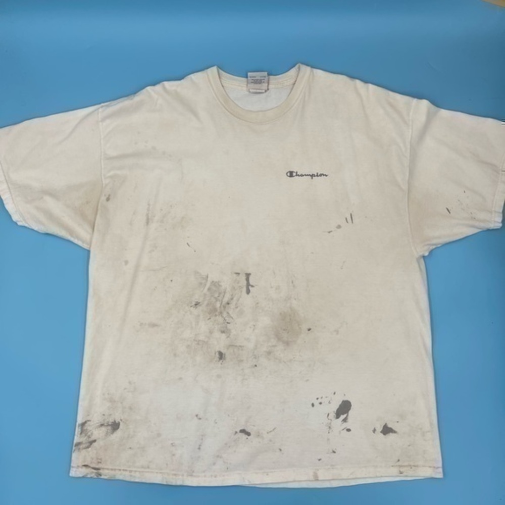 Early 90’s Vintage Embroidered CHAMPION Tee - Picture 1 of 3